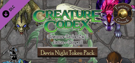Fantasy Grounds - Devin Night Token Pack: Creature Codex 1: Aatxe - Cueyatl (Token Pack)