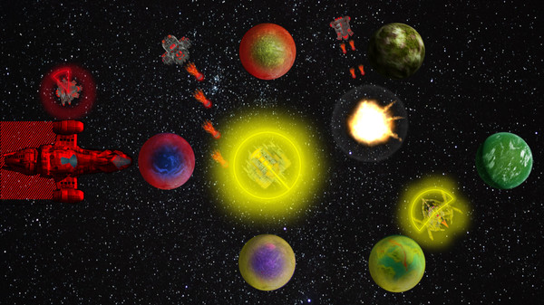 Planet Bounce game for Linux 1