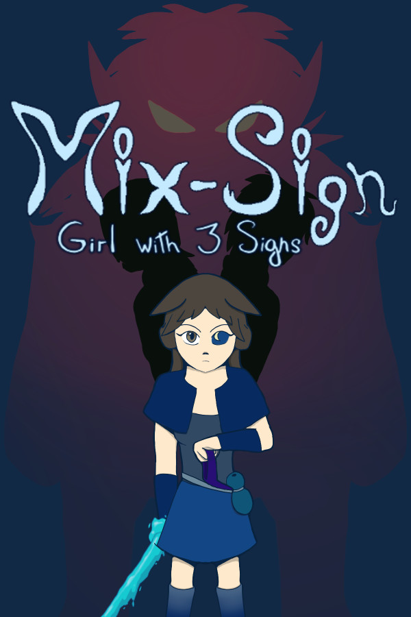 Mix-Sign: Girl with 3 Signs for steam Mix-Sign: Girl with 3 Signs for steam