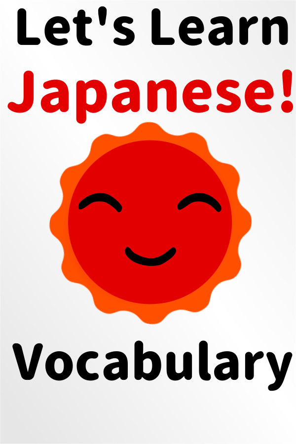 Let's Learn Japanese! Vocabulary for steam