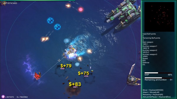 Скриншот из Shine's Adventures 3 (Sea Fight)