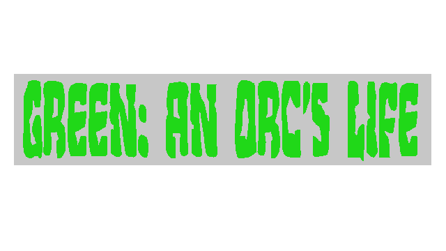 Green: An Orc's Life Logo