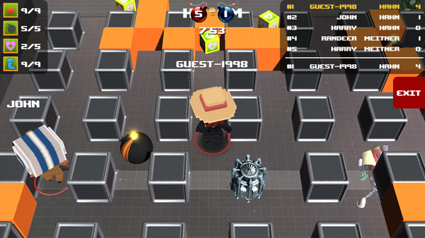 BomberX game for Linux 1