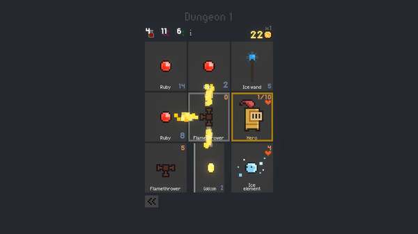Dungeon Cards game for Linux 1