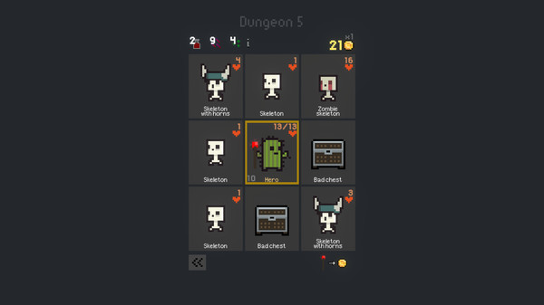 Скриншот из Dungeon Cards