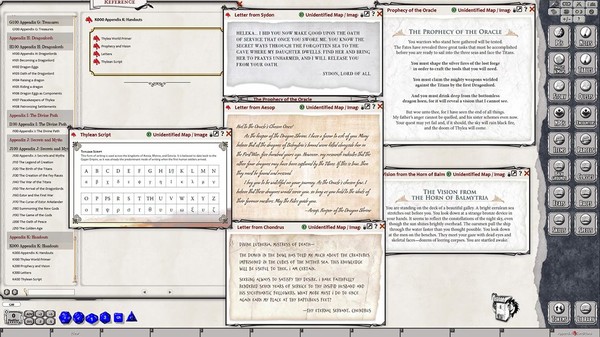 Скриншот из Fantasy Grounds - Odyssey of the Dragon Lords (5E)