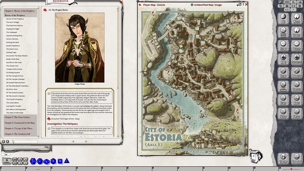 Скриншот из Fantasy Grounds - Odyssey of the Dragon Lords (5E)