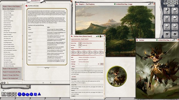 Скриншот из Fantasy Grounds - Odyssey of the Dragon Lords (5E)