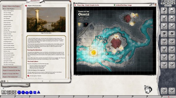 Скриншот из Fantasy Grounds - Odyssey of the Dragon Lords (5E)