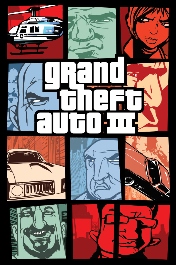 Steam portrait for Grand Theft Auto III.