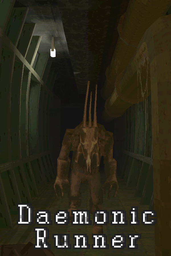 Steam portrait for Daemonic Runner.