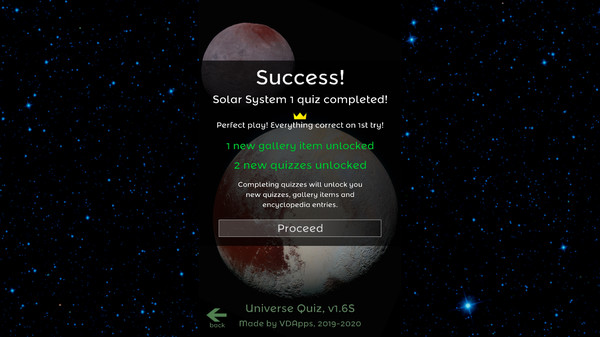 Universe Quizfor windows and Linux 1