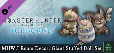 Monster Hunter World: Iceborne - MHW:I Room Decor: Giant Stuffed Doll Set cover art