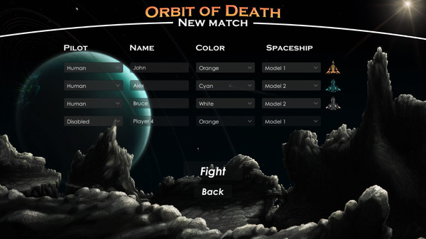 Скриншот из Orbit of Death