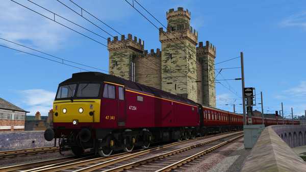 Скриншот из Train Simulator: ECML North: Newcastle - Edinburgh Route Add-On