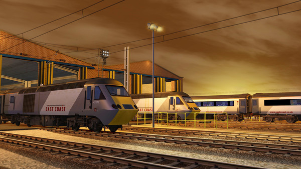 Скриншот из Train Simulator: ECML North: Newcastle - Edinburgh Route Add-On