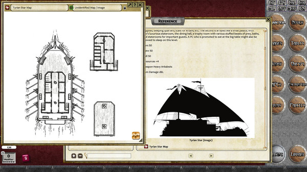 Скриншот из Fantasy Grounds - Lemurian Legends: The Complete Adventures (Barbarians of Lemuria)