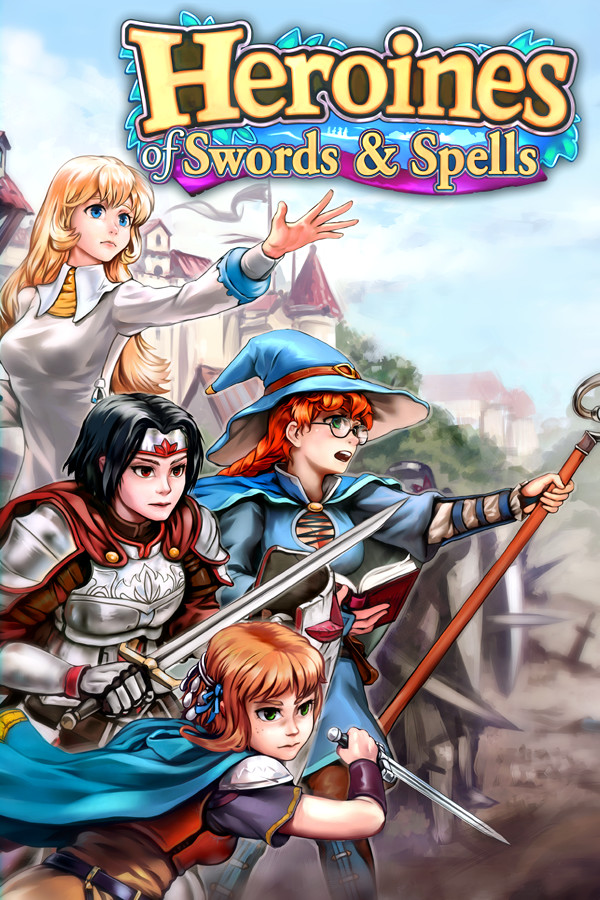 Steam portrait for Heroines of Swords & Spells.