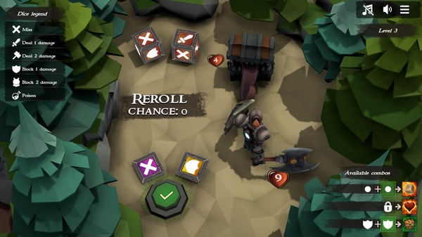 Скриншот из Knight Dice