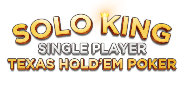 Texas Holdem Poker: Solo King Logo
