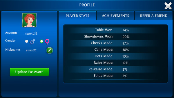 Texas Holdem Poker: Solo King game for Linux 1