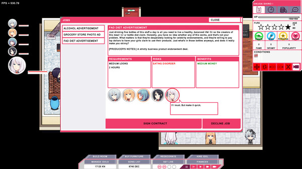 Скриншот из Shining Song Starnova: Idol Empire