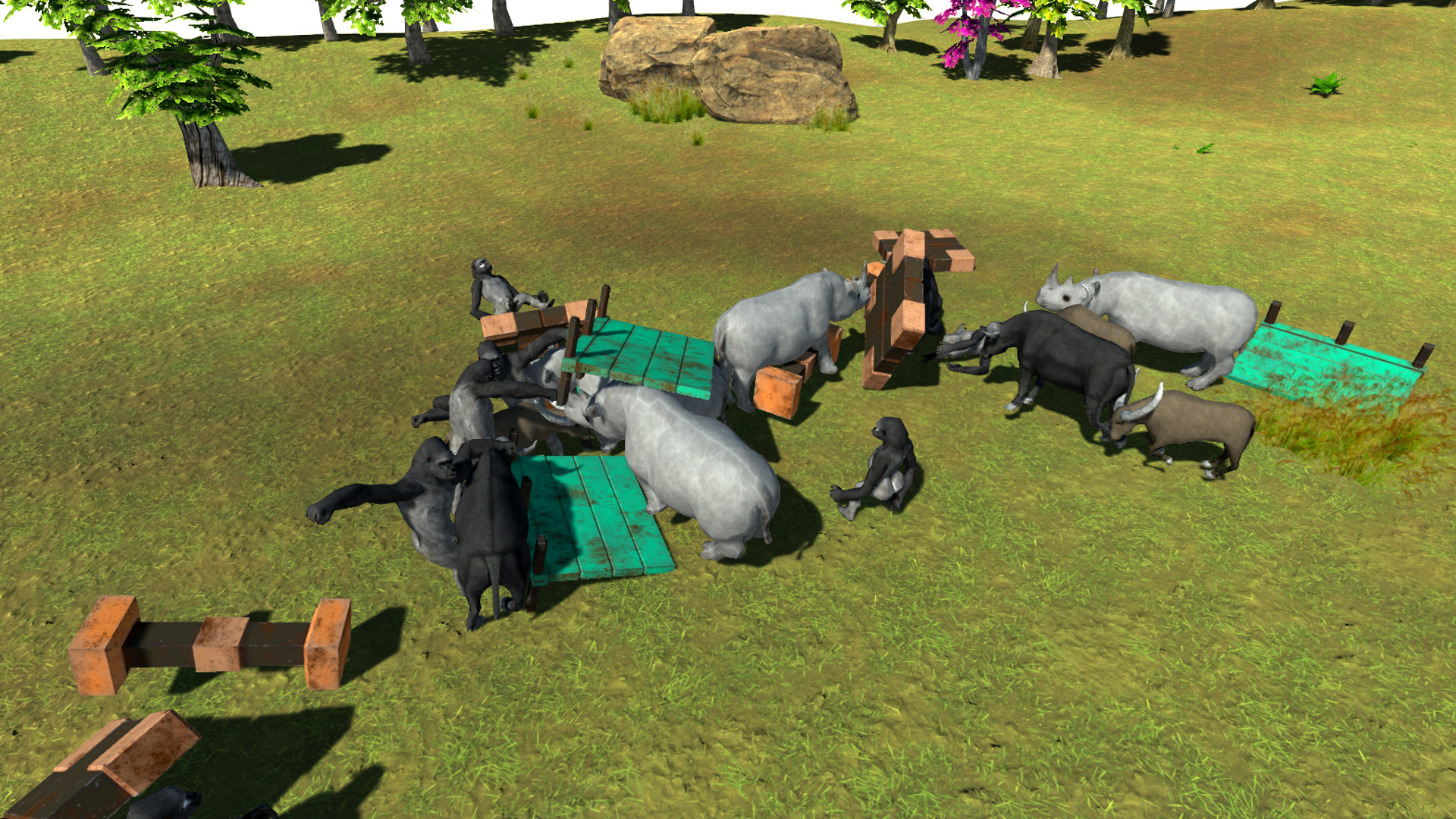 games like animal revolt battle simulator