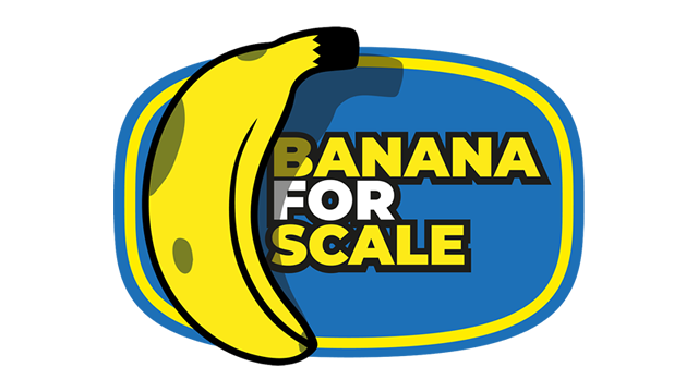 Banana for Scale Logo