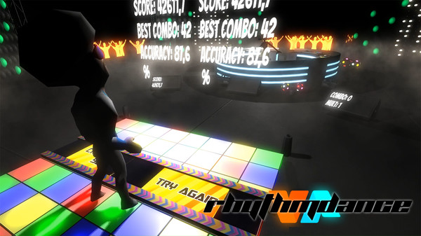 RhythmDanceVRfor windows and Linux 1