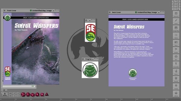 Скриншот из Fantasy Grounds - Sinful Whispers (5E)