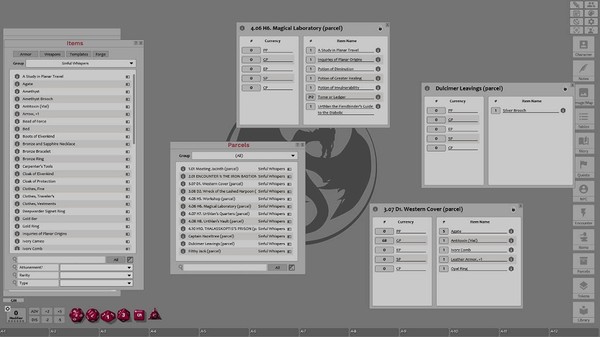 Скриншот из Fantasy Grounds - Sinful Whispers (5E)