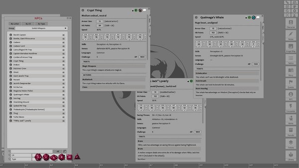 Скриншот из Fantasy Grounds - Sinful Whispers (5E)