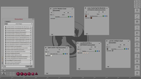Скриншот из Fantasy Grounds - Sinful Whispers (5E)