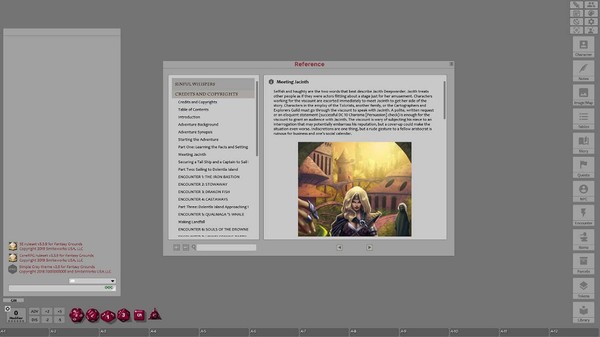Скриншот из Fantasy Grounds - Sinful Whispers (5E)