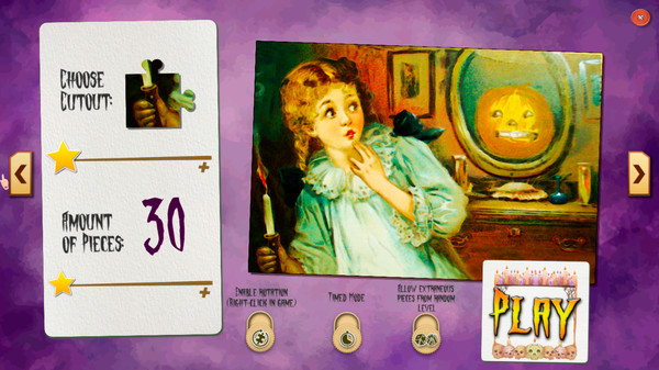 Sweet Holiday Jigsaws: Halloween Night game for windows Pc 1