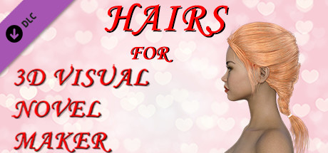 Hairs for 3D Visual Novel Maker cover art