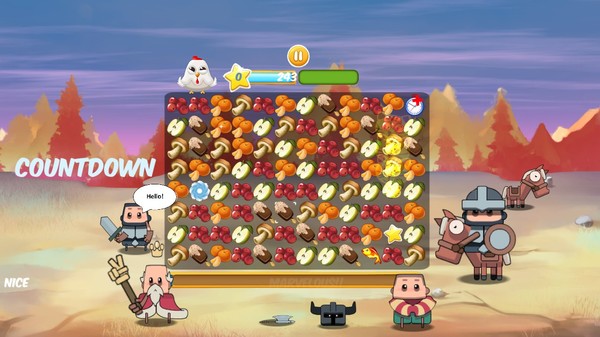 Angry food game for windows Pc 1