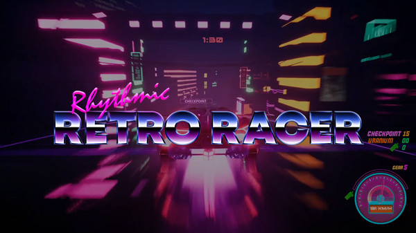 Скриншот из Rhythmic Retro Racer