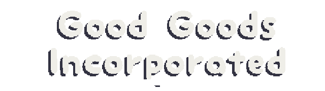 Good Goods Incorporated Logo