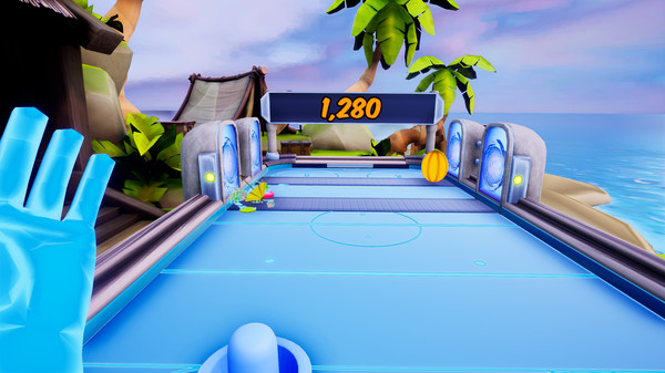 Скриншот из Tropical Air hockey