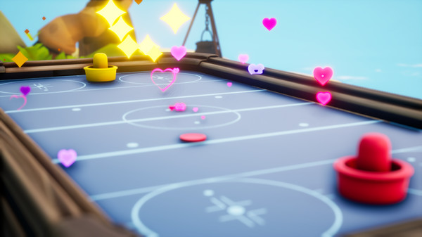 Скриншот из Tropical Air hockey