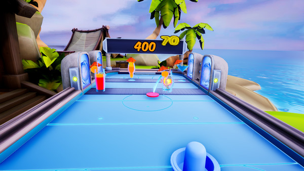 Скриншот из Tropical Air hockey