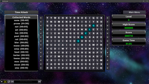 Скриншот из InfiniWordSlide