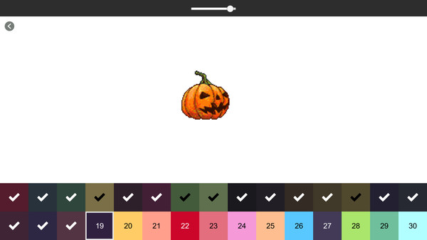 Скриншот из RETRO-PIXEL COLOR PALETTE: Color by Number
