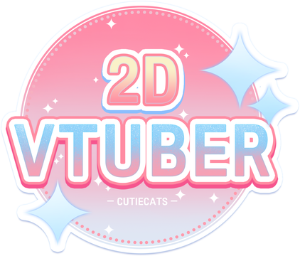 2D Vtuber Cutiecats Logo