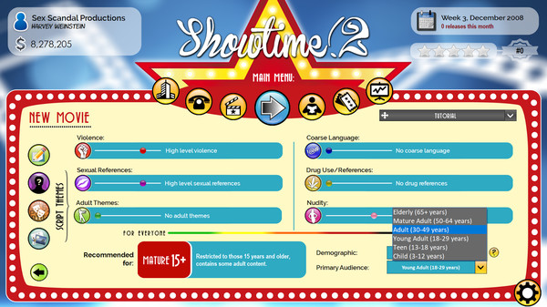 Showtime! 2 game for windows Pc 1