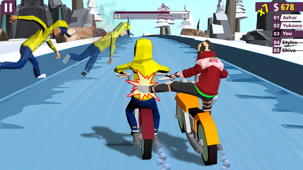 Скриншот из Racing Bike Fight