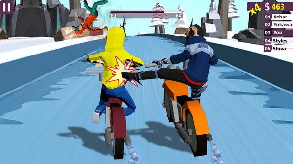 Скриншот из Racing Bike Fight