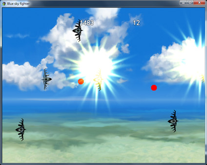 скриншот Blue sky fighter 4