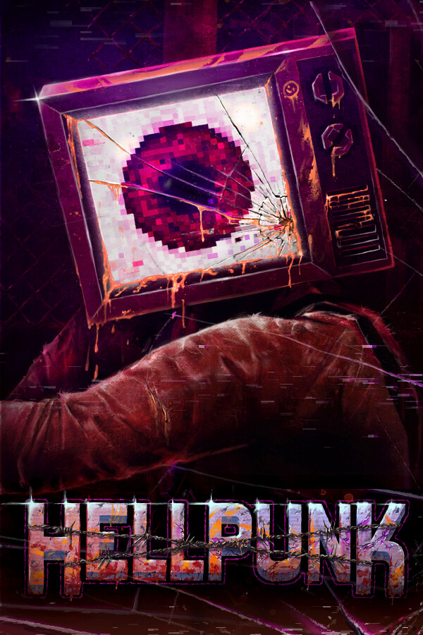 Steam portrait for HELLPUNK.